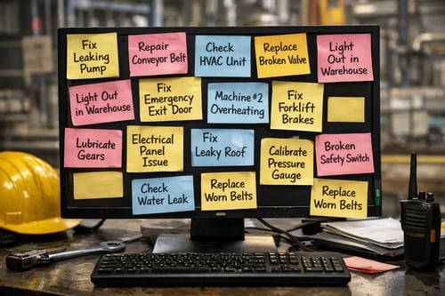 Maintenance Sticky Notes