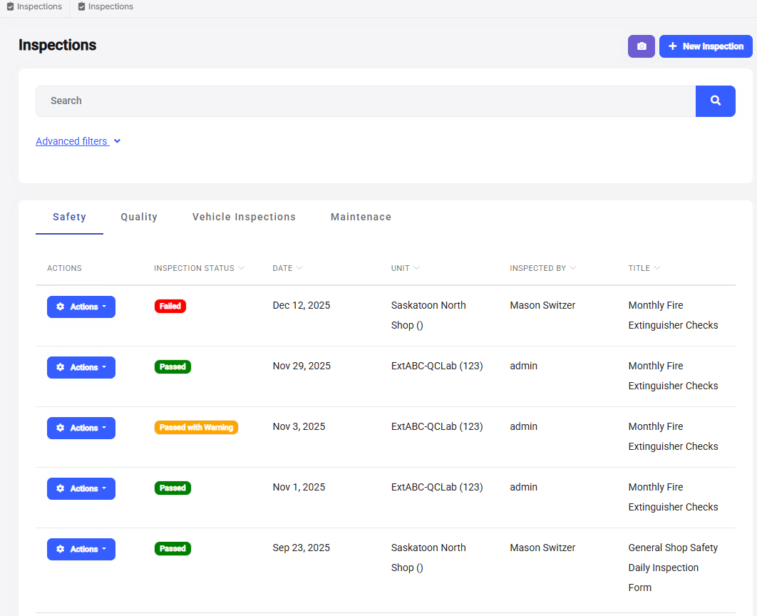 inspection history-1